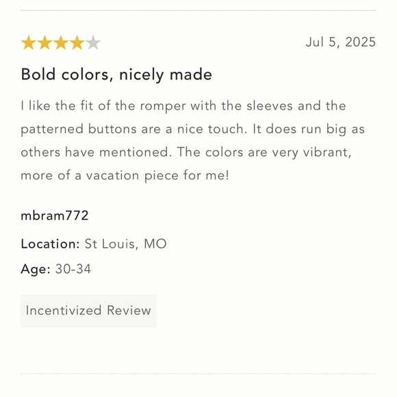 NWT Farm Rio x Anthropologie XXS Long-Sleeve Printed Collared Romper - Picture 3 of 12